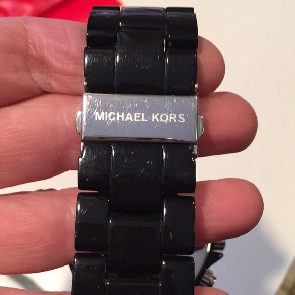 Black Authentic Michael Kors Watch - Picture 3 of 7